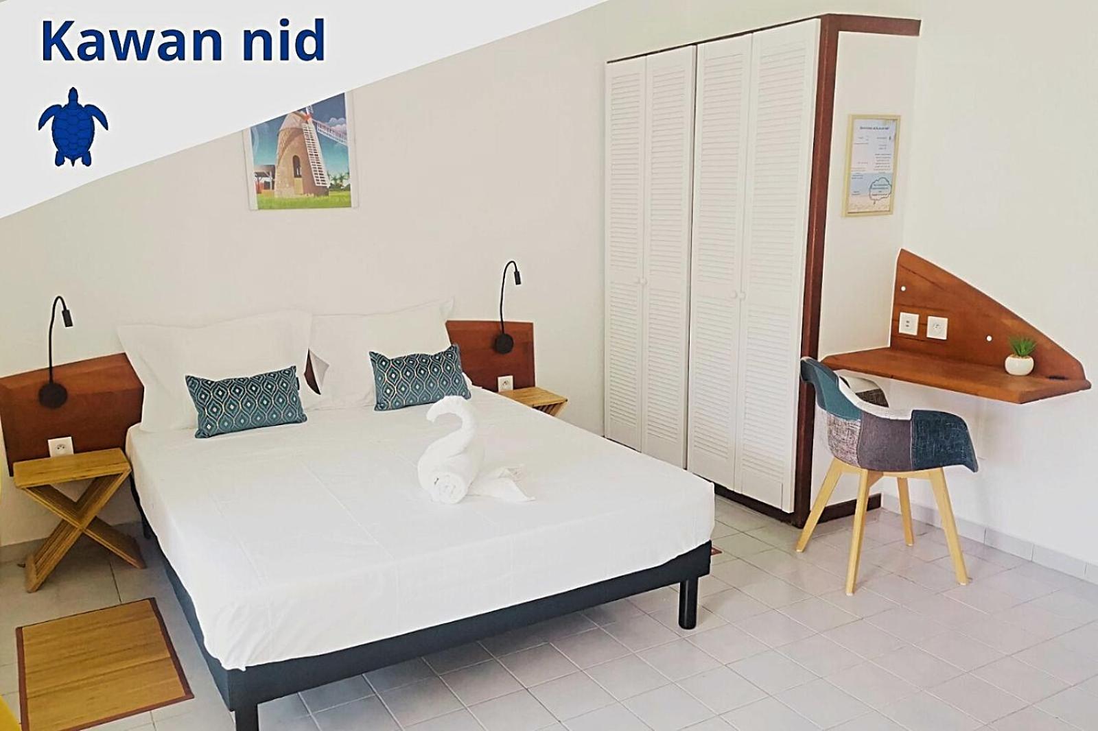 Kawan Nid - Tout Confort, Plage A 2 Min A Pied, Piscine, Wifi, Climatisation Grand-Bourg  Eksteriør bilde